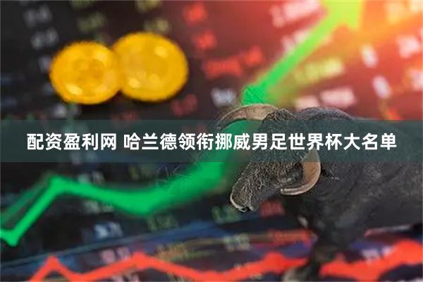 配资盈利网 哈兰德领衔挪威男足世界杯大名单